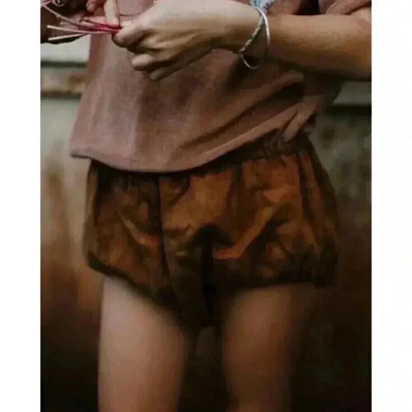 NWT The Simple Folk The Linen Bloomer Rust Kid 9/10 - Picture 5 of 6